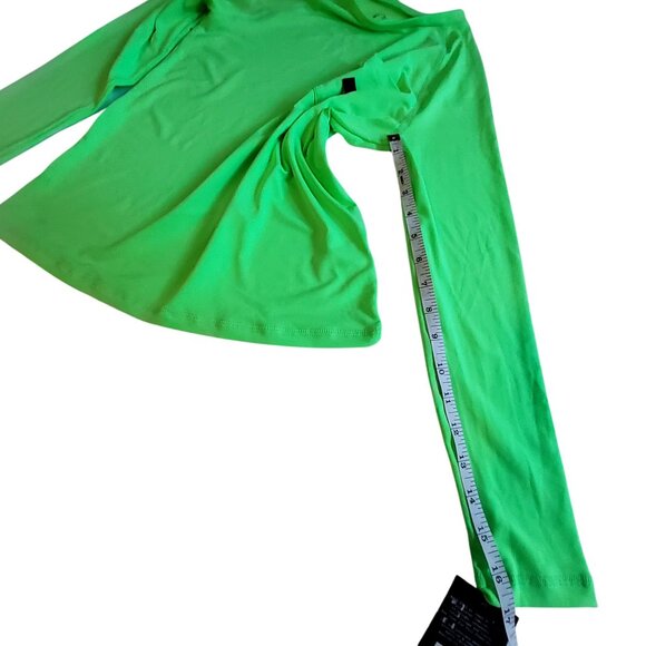 Cat & Jack Boys Long Sleeve Green Shirt L (10/12) Polyester Left chest pocket - Picture 8 of 8